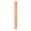 FALLO DOPPIO DILDO VAGINALE ANALE REALISTICO SEX TOY PER UOMO E DONNA COLOR CARNE